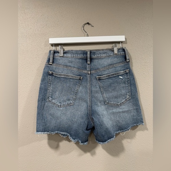 Silver 90’s Baggy Jean Shorts - Picture 2 of 4